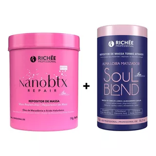 Richée Soul Blond Nano Botox Matizante + Nano Botox Repair