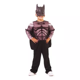 Disfraz Batman Con Musculos Talle 1-2-3-4