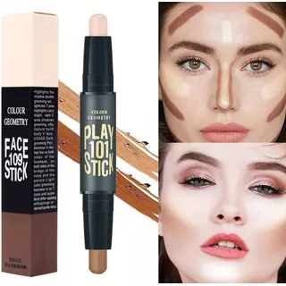 Contour Corrector En Barra De Doble Extremo Resaltar Stick