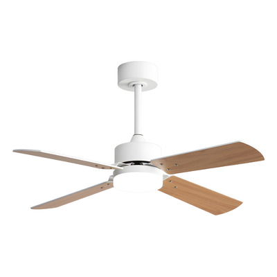 Ventilador De Techo Sídney Blanco Madera Windstyle 1.22 M Blanco/natural Reversibles 4
