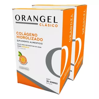 2 Pack Orangel Clasico Colágeno Hidrolizado