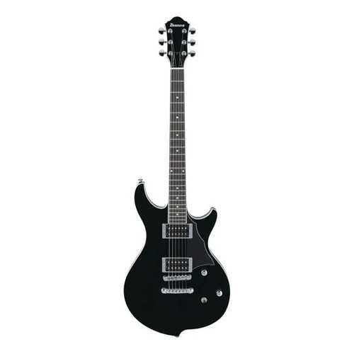 Guitarra eléctrica Ibanez DN300 de caoba black con diapasón de palo de rosa