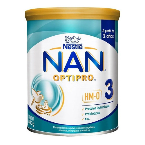 Fórmula Infantil Nan 3 Optipro Sabor Milk