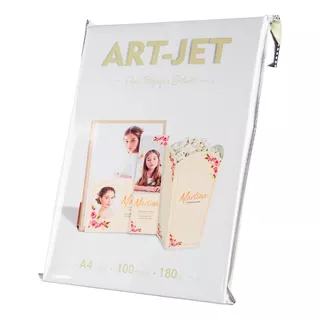 Papel Fotográfico Art-jet® Brillante Glossy A4 180g X 100h