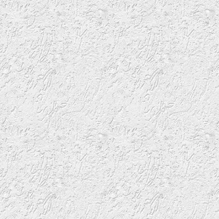 Papel De Parede Grafiato Branco Textura Com Cola Rolo 10m 