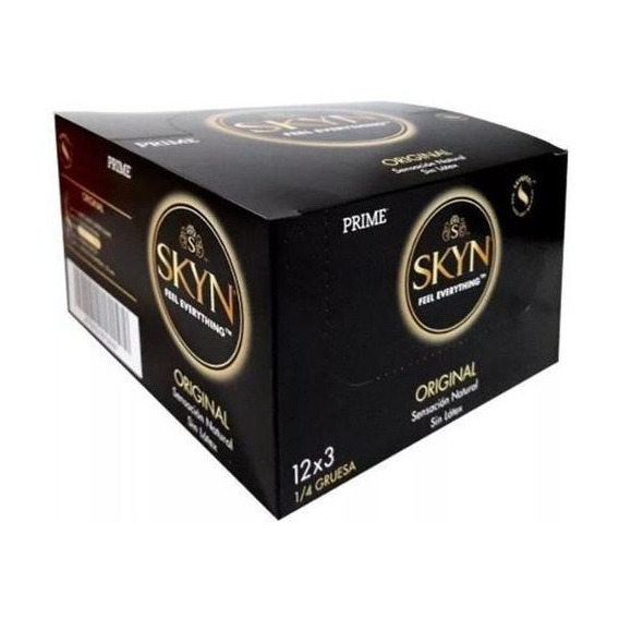 Preservativos Prime Skyn Sin Latex 12 Cajas X 3 Un Discreto!