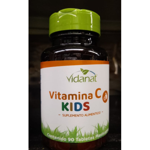 Vitamina C Niños Masticables Vidanat 90 Tab