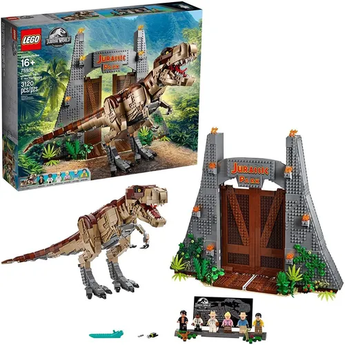 Lego Jurassic Park Caos Del T rex Ucs 75936 3120 Pz MercadoLibre
