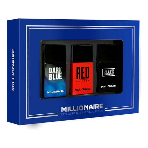 Set 3 Perfumes Millionaire 30 Ml