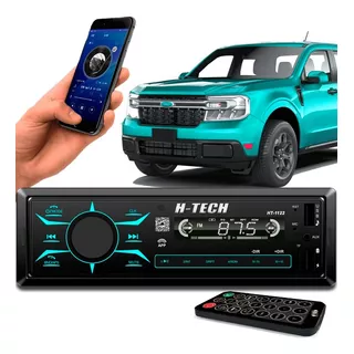 Rádio Automotivo Com Usb Bluetooth E Leitor De Cartão Sd Fm