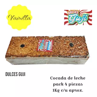 Cocada Artesanal Guji 4pzs (1kg C/u Aprox.)