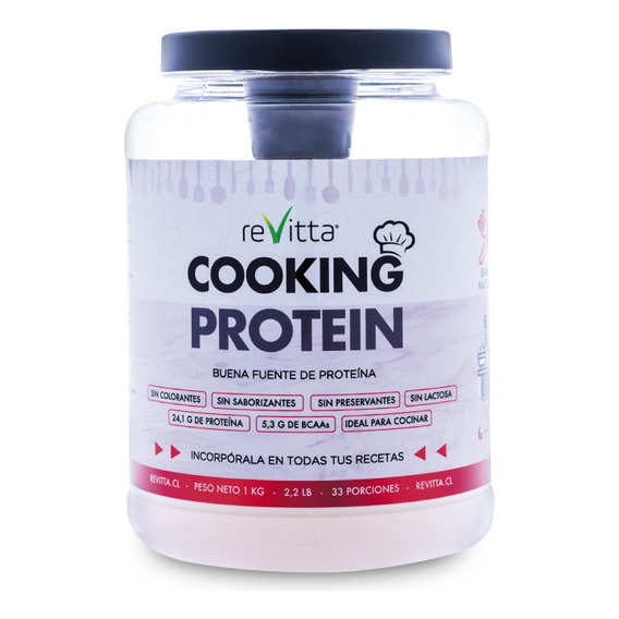 Proteina Whey Cooking Protein Para Cocinar 1 Kg. Revitta
