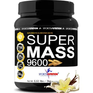 Super Mass 9600  3kg - Sports Nutrition