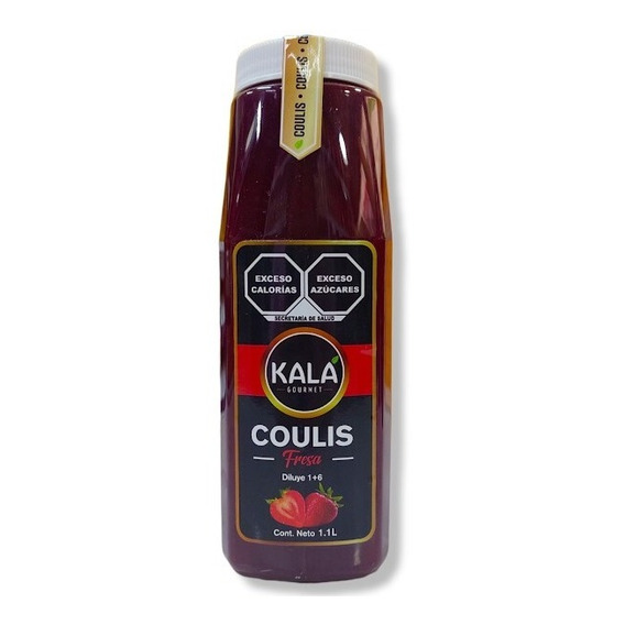 Coulis De 1.1 Lt, Varios Sabores, Marca Kalá.