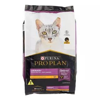 Alimento Pro Plan Optitract Urinary Para Gato Adulto Todos Os Tamanhos Sabor Frango E Arroz Em Sacola De 1kg