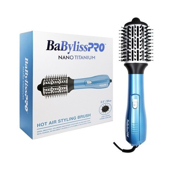 Cepillo Secador Voluminizador De Pelo Babyliss Pro Titanium