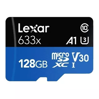 Cartão De Memória Lexar Lsdmi128bb-633a  High-performance 633x Com Adaptador Sd 128gb