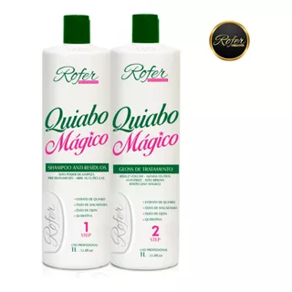 Kit Progressiva Quiabo Magico Rofer 2x1l