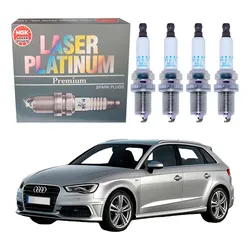 Jogo Velas Ngk A3 2.0 Tfsi 200cv 2010 A 2016