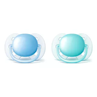 Chupeta Ultra Soft Azul Lisa - Philips Avent