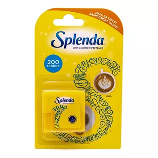 Adoçante Splenda Mini Comprimidos 200 Tablets