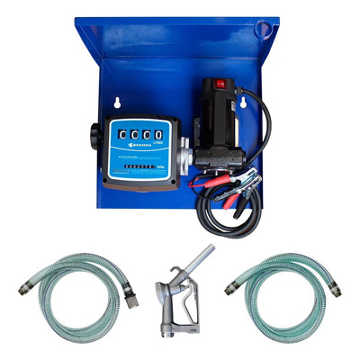 Kit Bomba Óleo Diesel 40l/min 12v C/ Bico E Mangueira Bremen