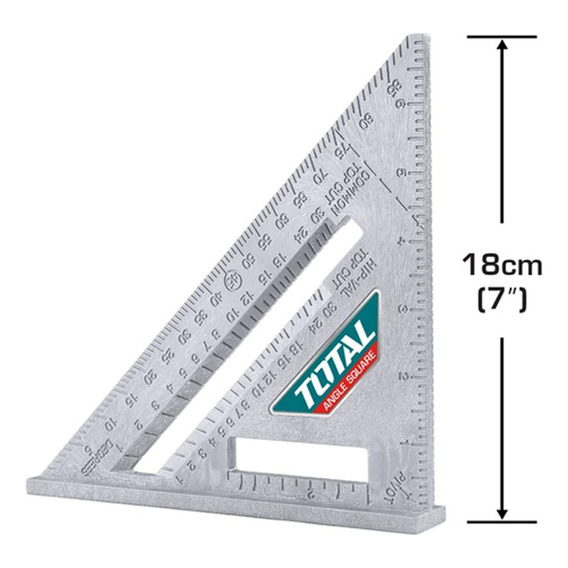 Escuadra 7  Plastica Total (tmt61201)