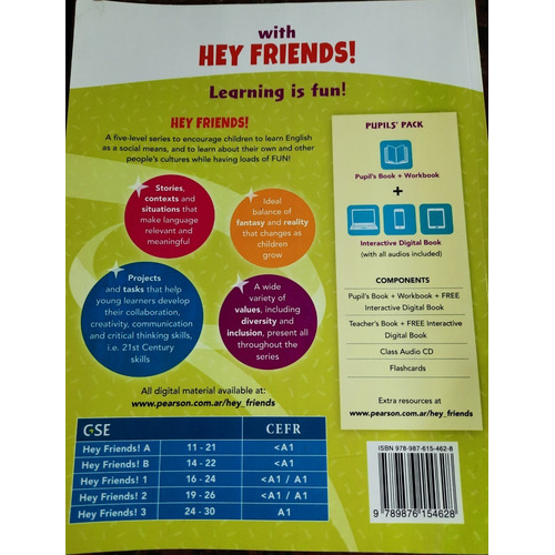 Hey Friends 1 - Student's Book + Workbook