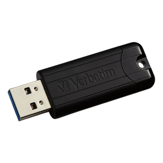 Pendrive 256 Gb Verbatim Pinstripe Usb 3.0 256gb 49320 Cta Color Negro Pin stripe