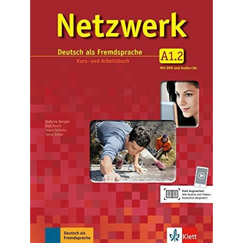Netzwerk A1.2 - Kursbuch + Arbeitsbuch + Audio Cd + Dvd