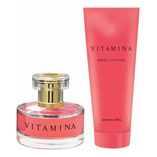 Vitamina Pack Perfume Edt 60ml + Body Lotion 100g