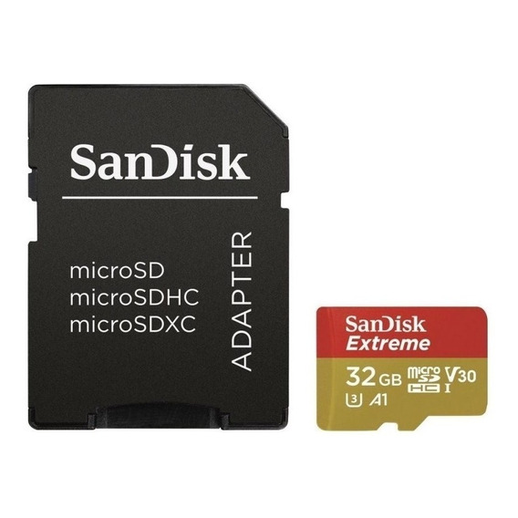 Zonazero Tarjeta Memoria Sandisk Extreme Adaptador Sd 32gb