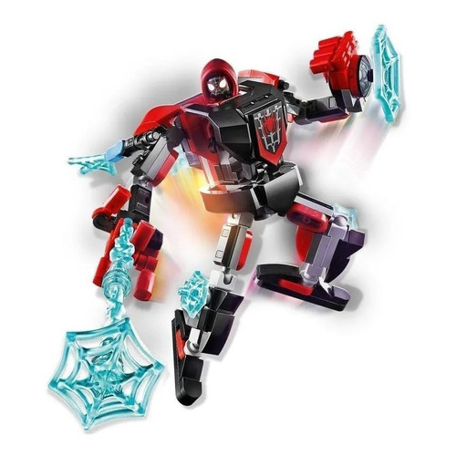 Set de construcción Lego Spider-Man Miles Morales mech armor 125 piezas  en  caja