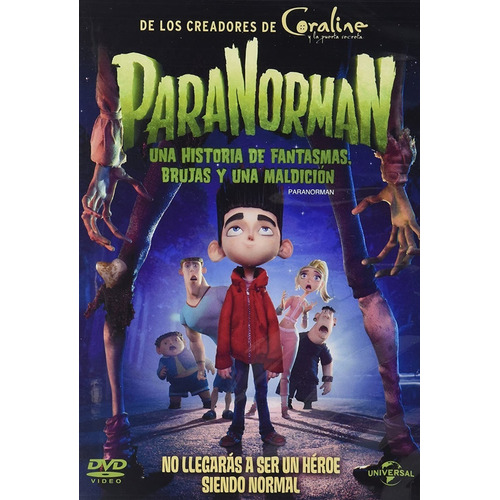 Paranorman Dvd Película Nuevo