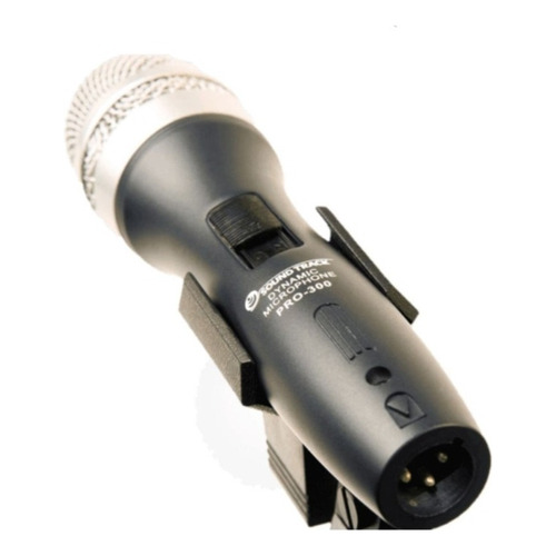 Microfono Dinamico Pro-300 Unidireccional Soundtrack Color Negro
