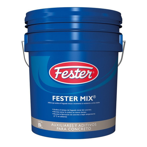 Festermix Auxiliar Y Aditivo Para Concreto19l