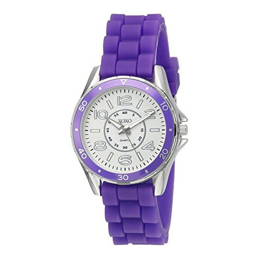 Reloj Casual De Cuarzo Para Mujer Xoxo Purple modelo: Xo808