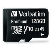 Tarjeta De Memoria Verbatim 44085  Premium Con Adaptador Sd 128gb