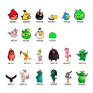 100 Tags, Topper, Apliques Para Festas - Angry Birds