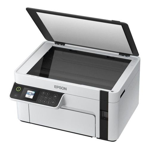 Impresora multifunción Epson EcoTank M2120 con wifi blanca y negra 100V/240V ET-M2120