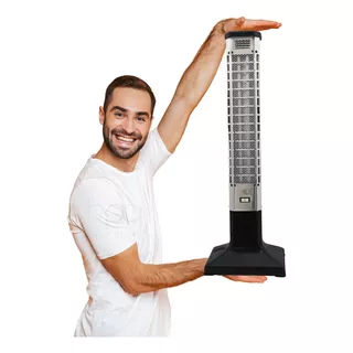 Aquecedor Eletrico Portatil Vertical Ambiente Quente 127v