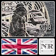 Inglaterra - 50 Pence - Año 2018 - Paddington En La Estación