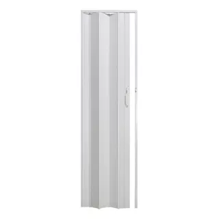 Puerta Pvc Corrediza Plegable Acordeon 210 X 70 Cm Color Blanco