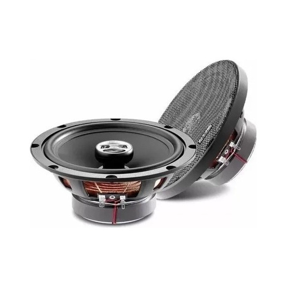 Focal Par de Bocinas Para Auto Auditor Rcx-165 6.5inc 60rms 120wmax Color Negro