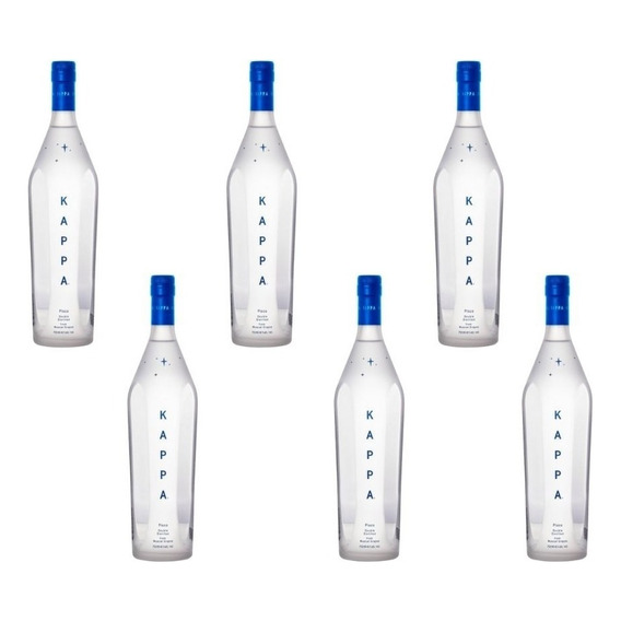 6x Pisco Kappa 40° Ultra Premium Lapostolle Premiado