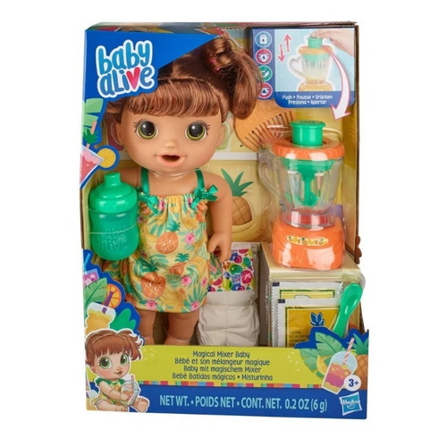 Baby Alive Magical Mixer Baby Doll Tropical Treat Con Acceso