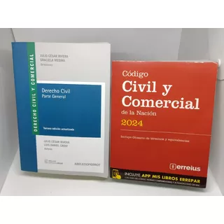 Pack Derecho Civil Gral Rivera Medina Y Código Civil Nacion