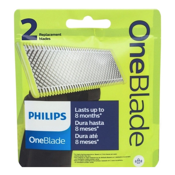 Repuesto De Cuchilla Philips Oneblade Pack 2 Uni Qp220