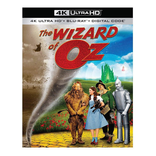 El Mago De Oz The Wizard Of Oz Pelicula 4k + Blu-ray