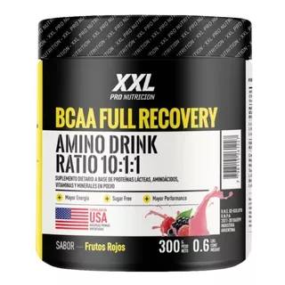 Bcaa Full Recovery 300 Gr Xxl Pro Nutricion